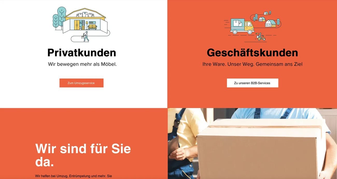 MoveService Privat- und Geschäftskunden